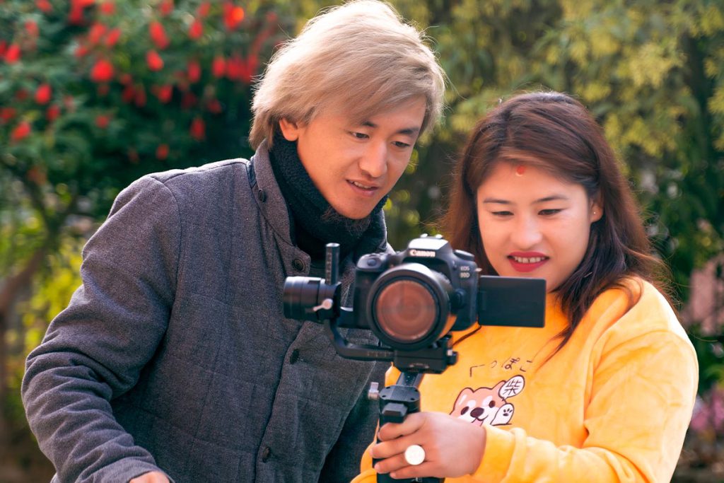 Videography course at idea media training kathmandu Nepal